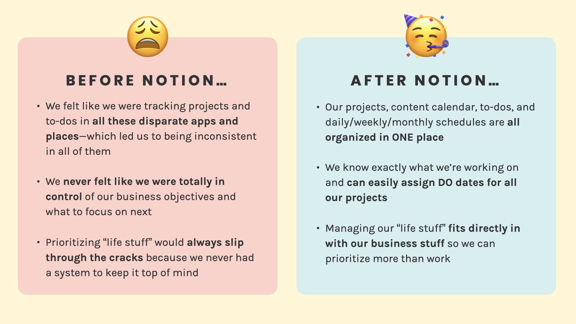 Before & After Notion