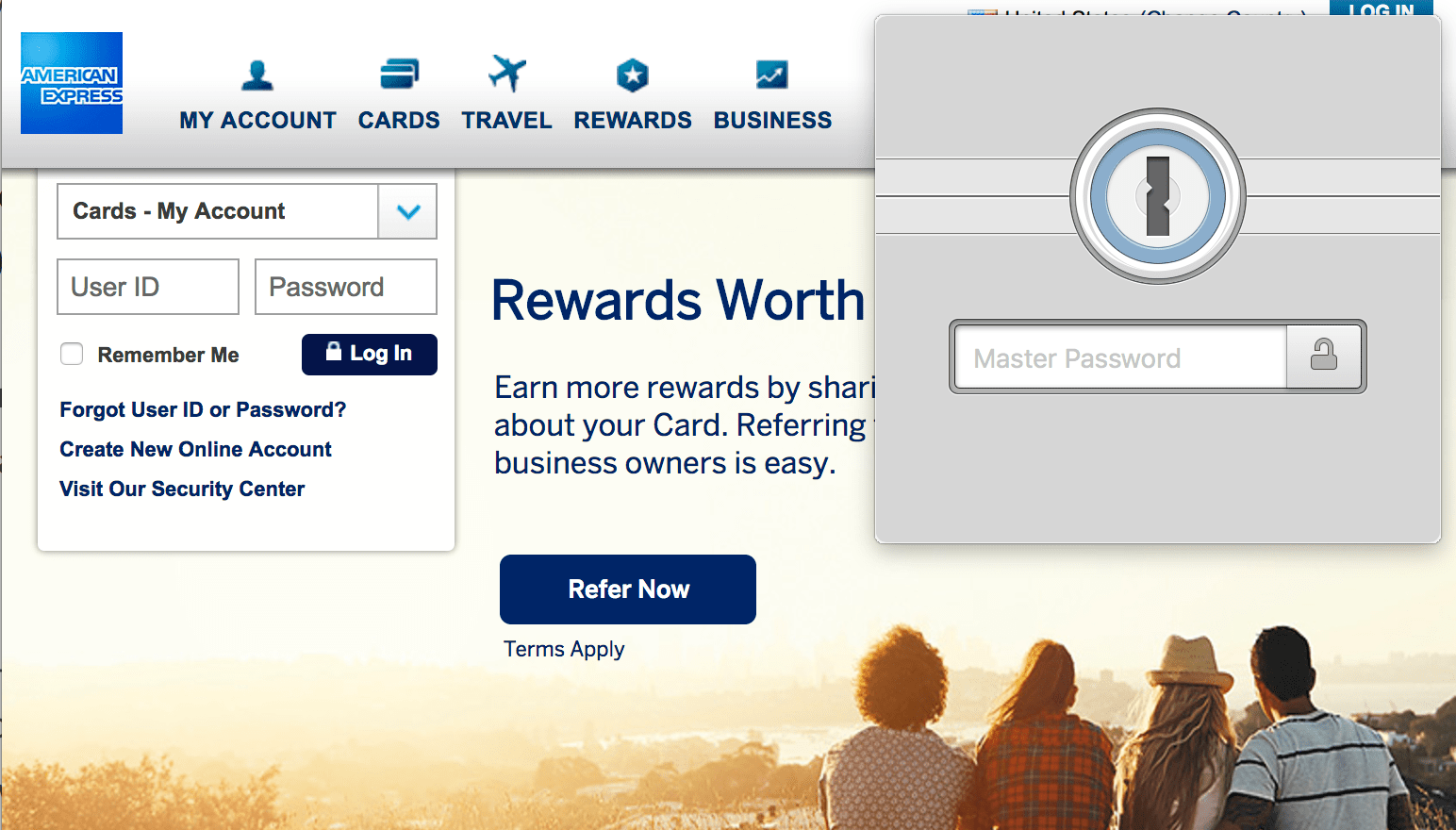 1Password, password manager