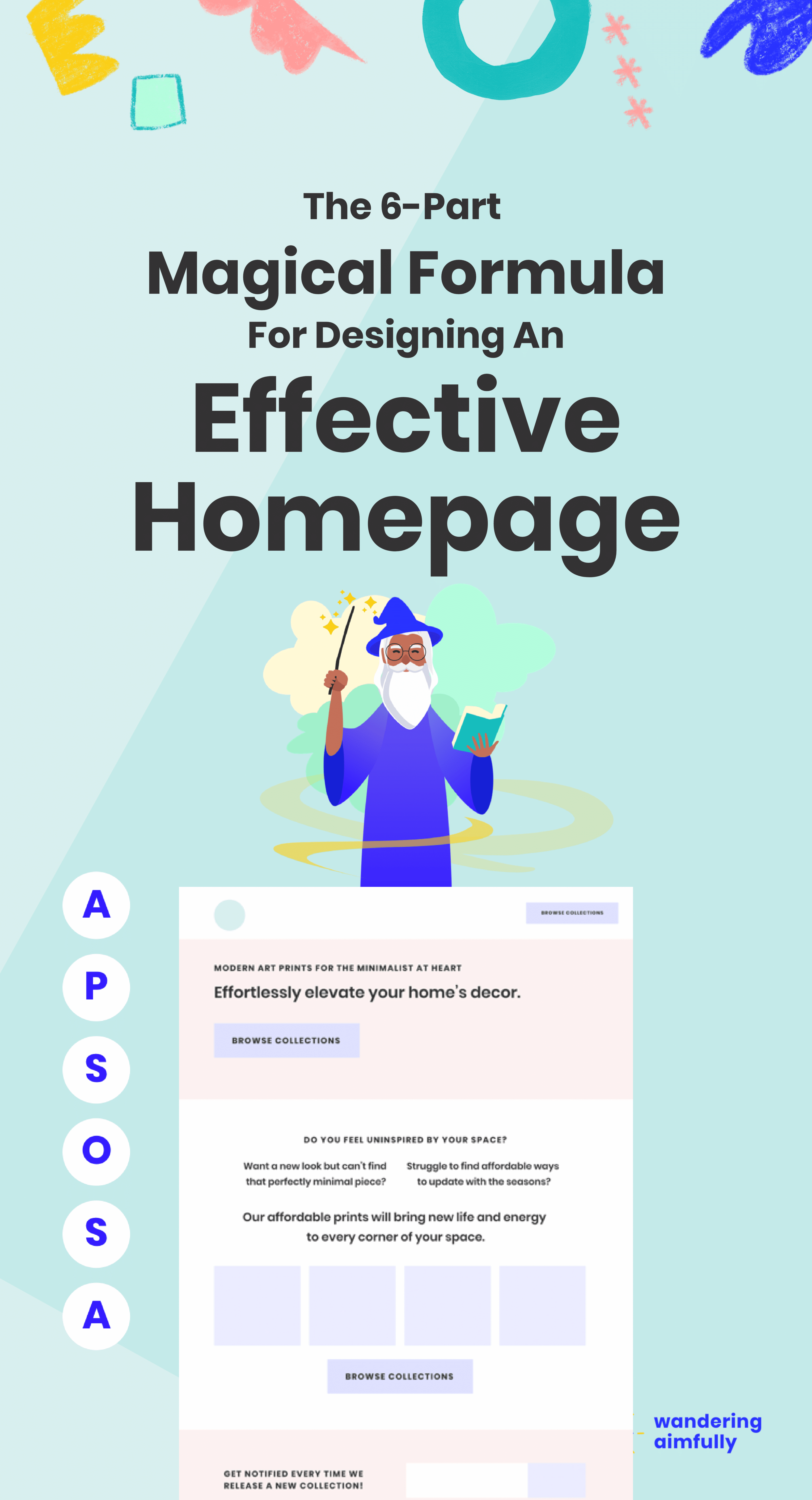 The 6-part Magical Formula for Designing an Effective Homepage