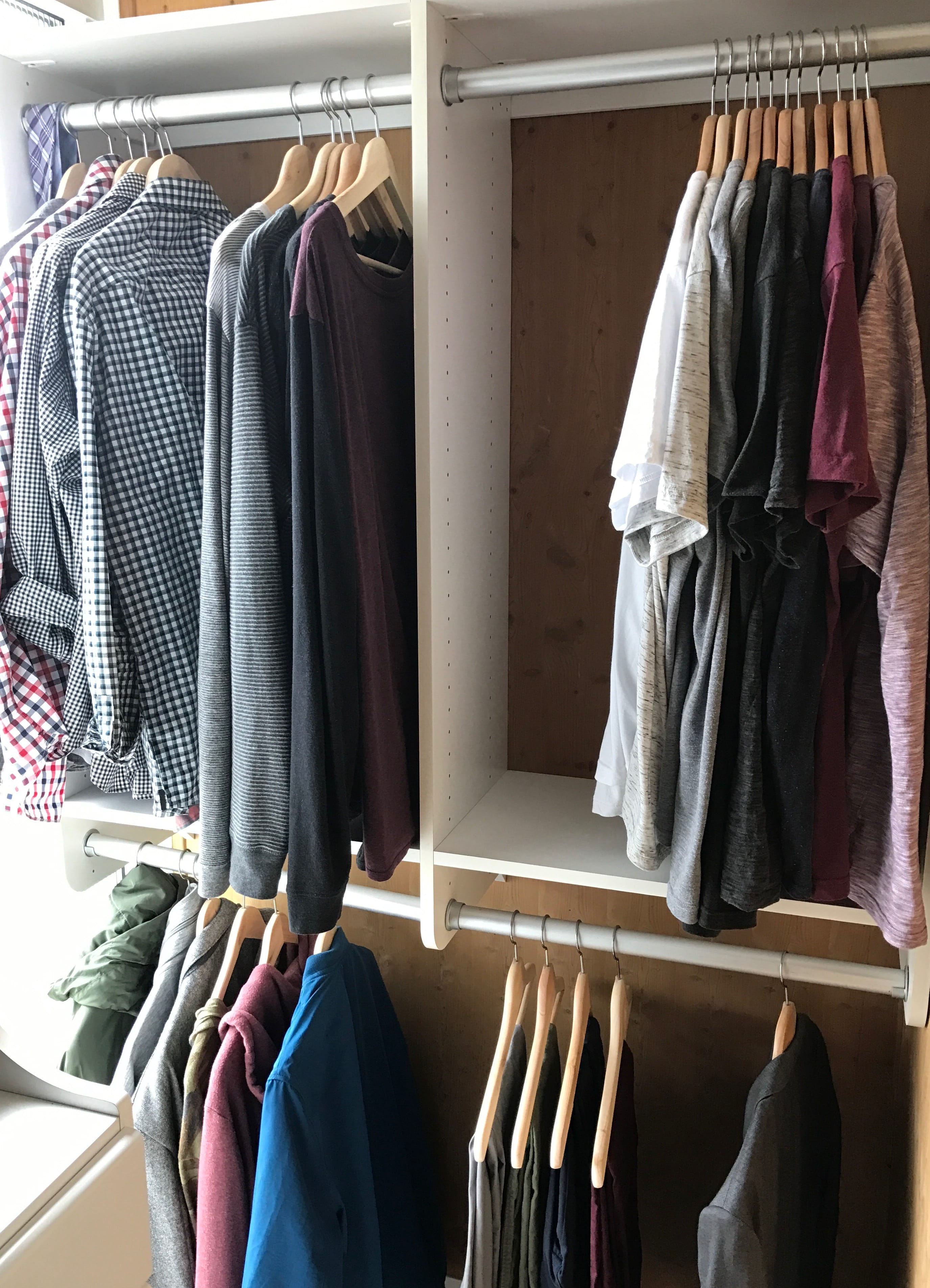 Jason Zook Minimalist Closet