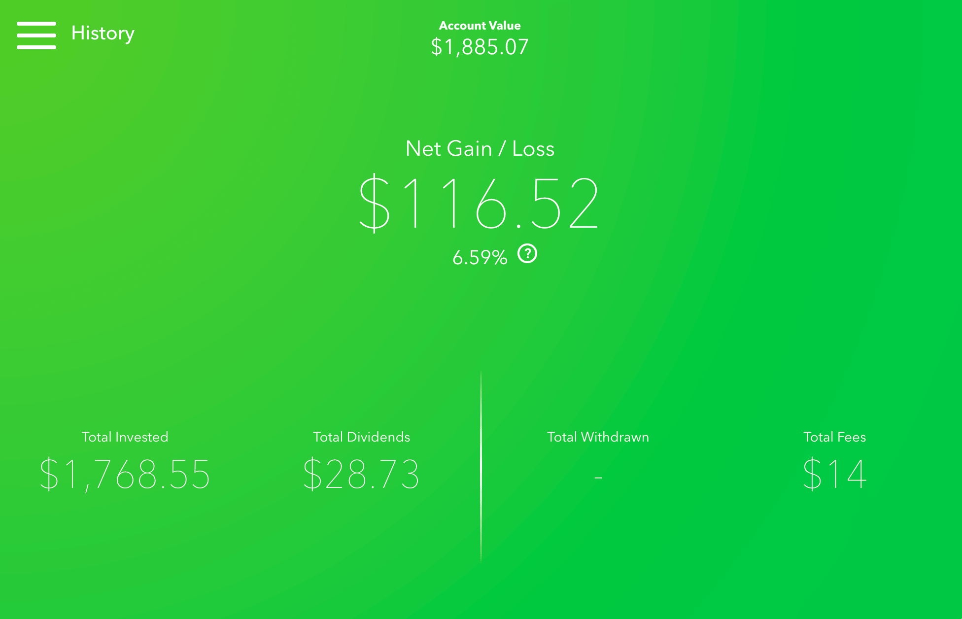 Acorns Simple Investing