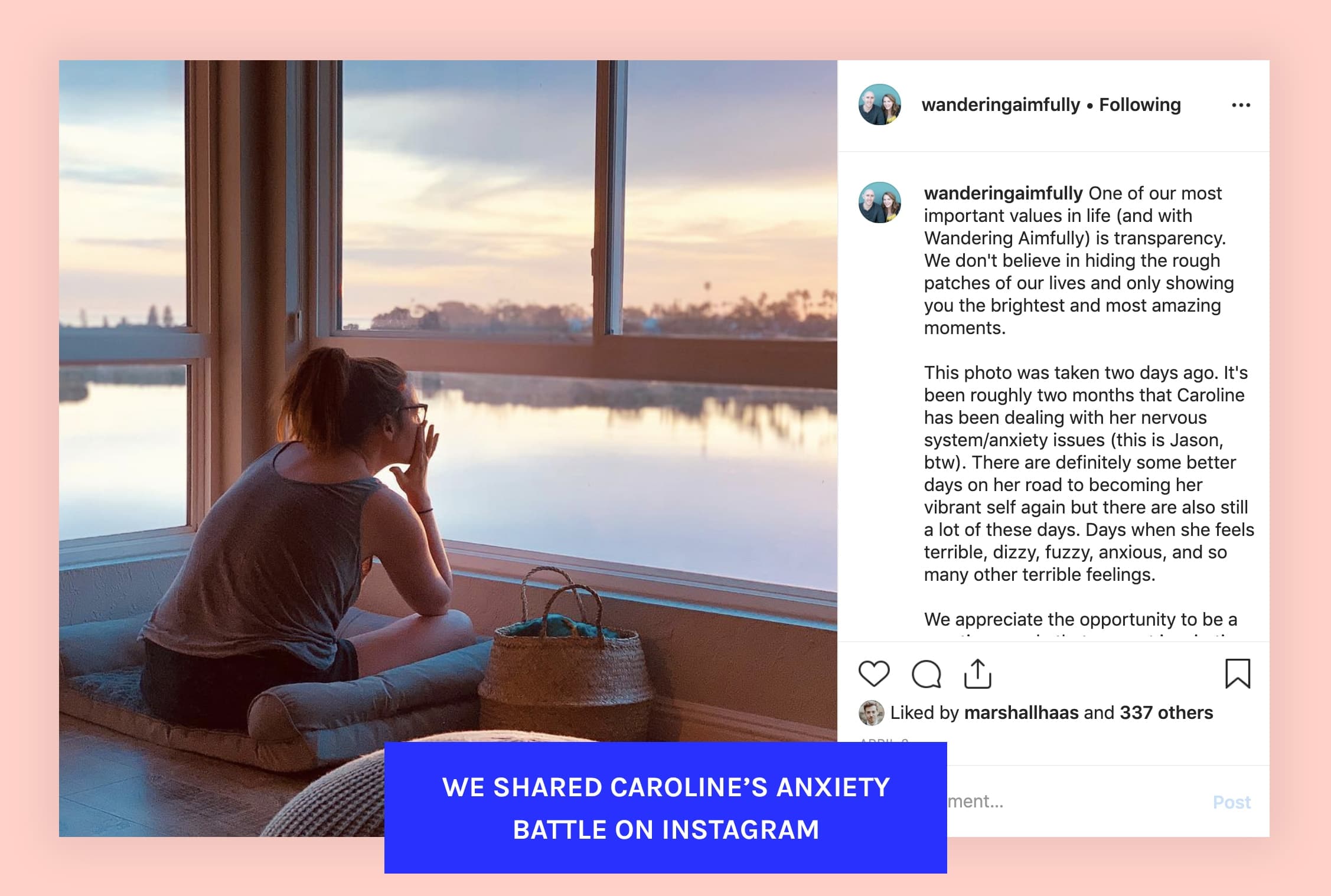 Caroline's Anxiety Battle