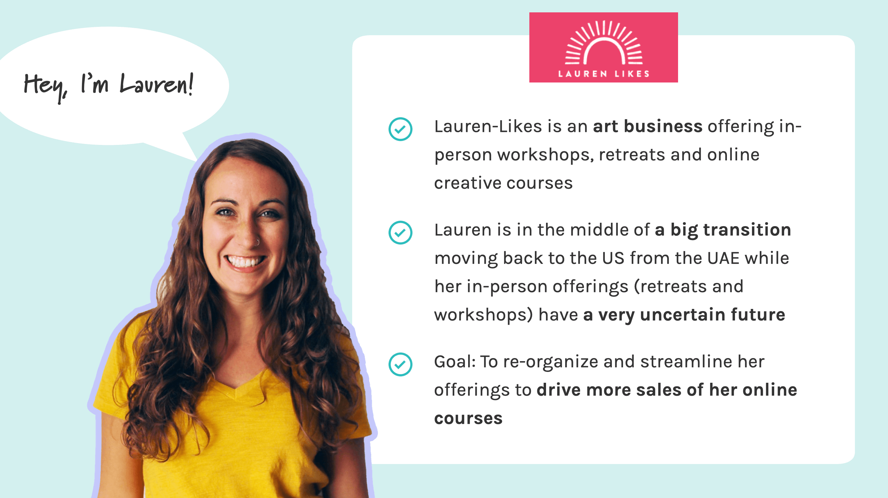 Meet Lauren, from Lauren-Likes