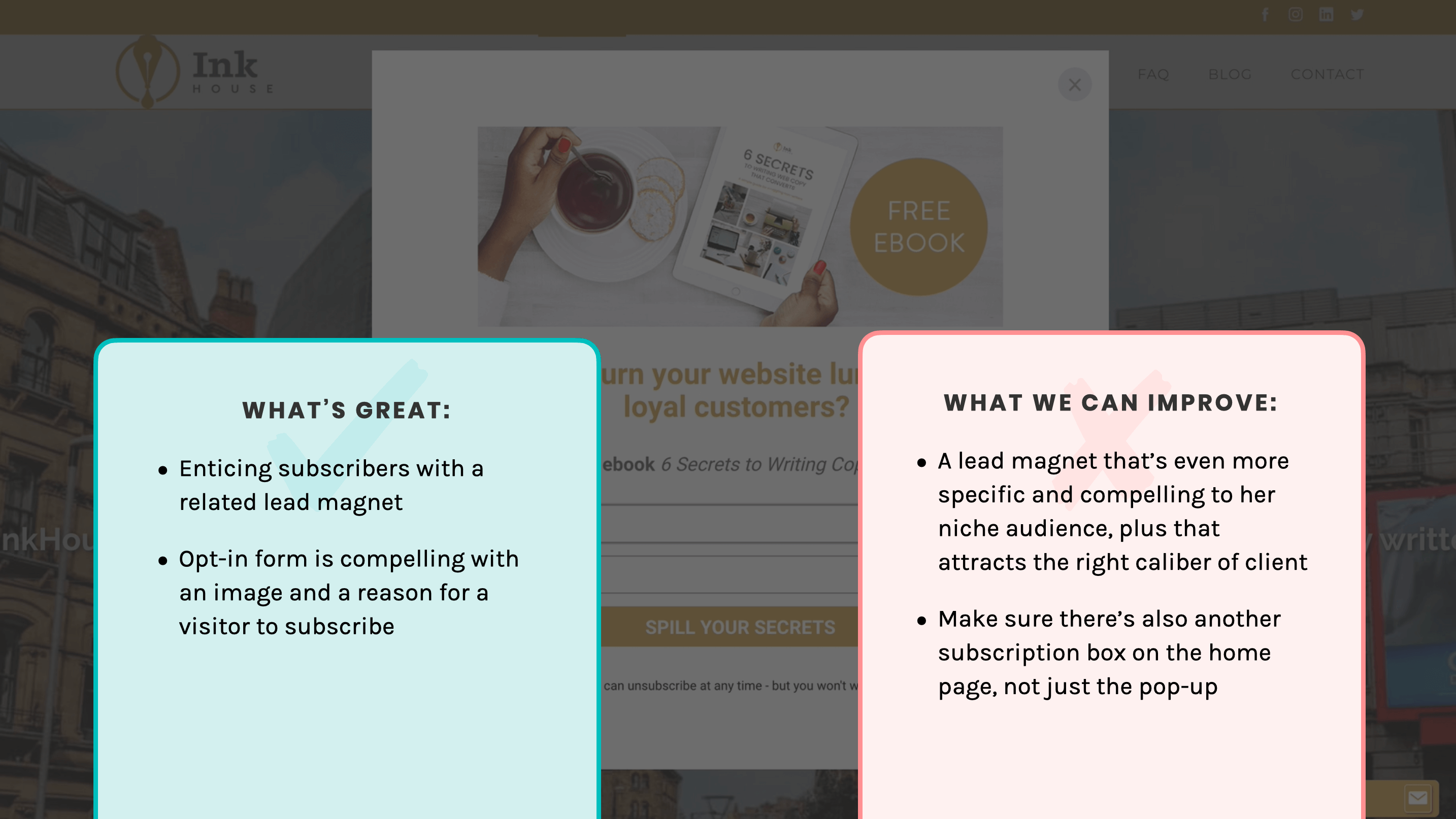 Good and bad of lead magnets