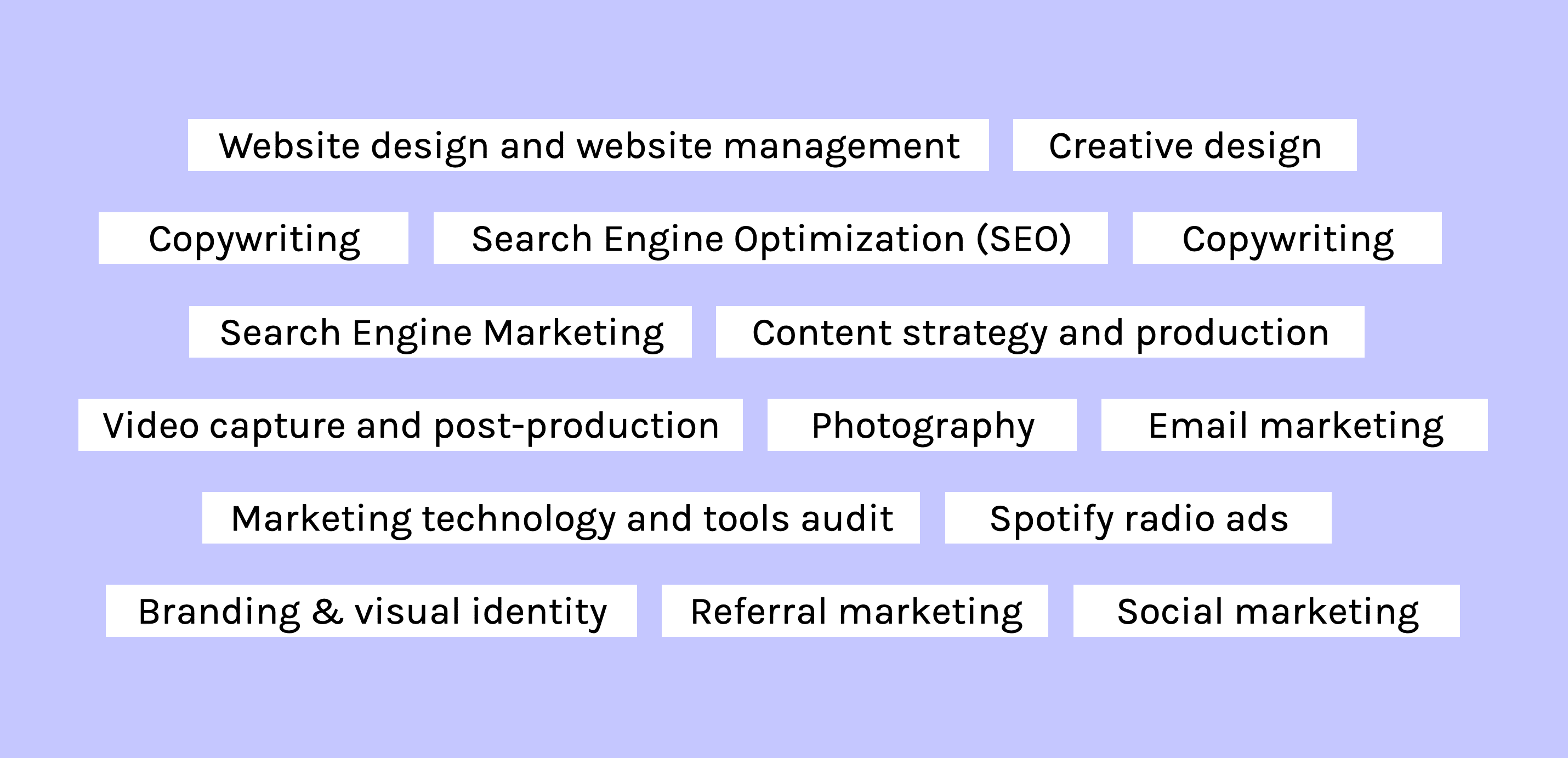 Hotcano service offerings
