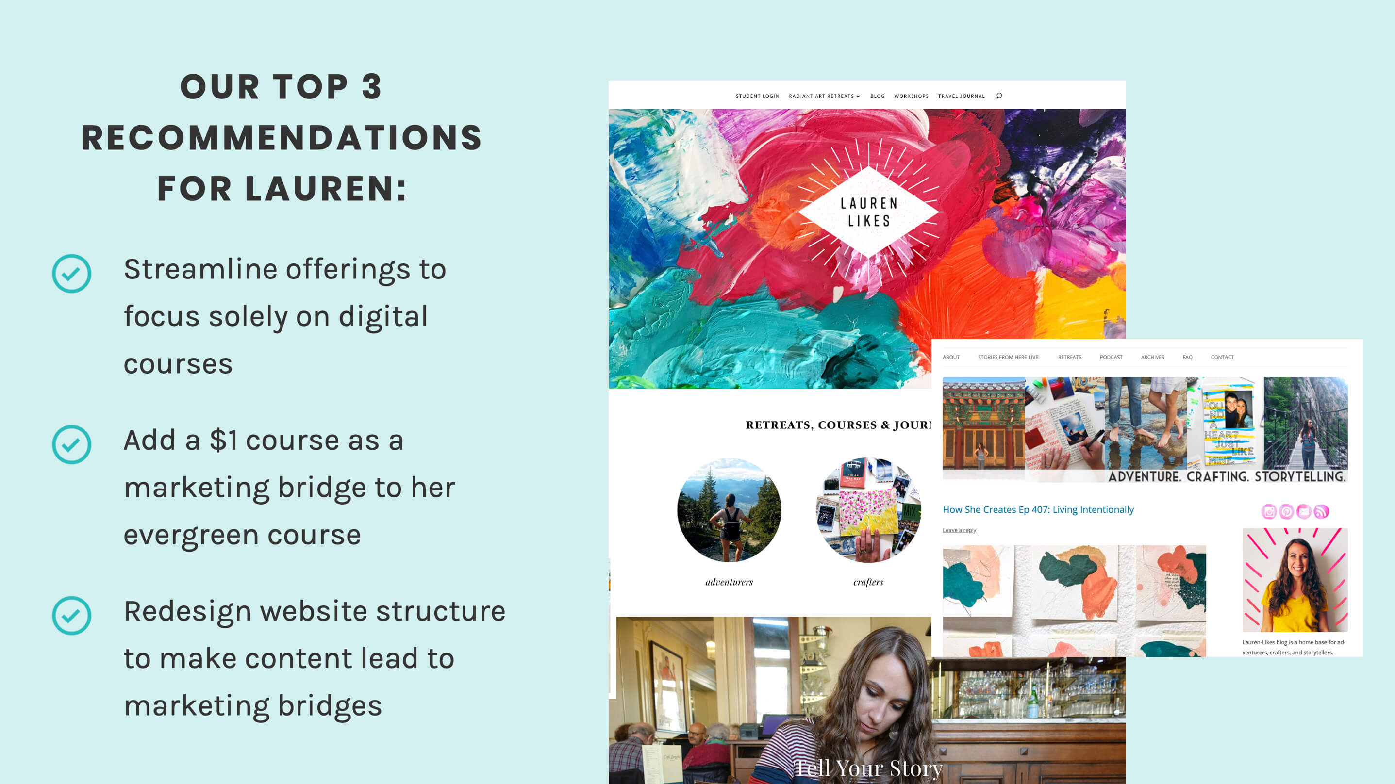 Lauren-Likes website recommendations