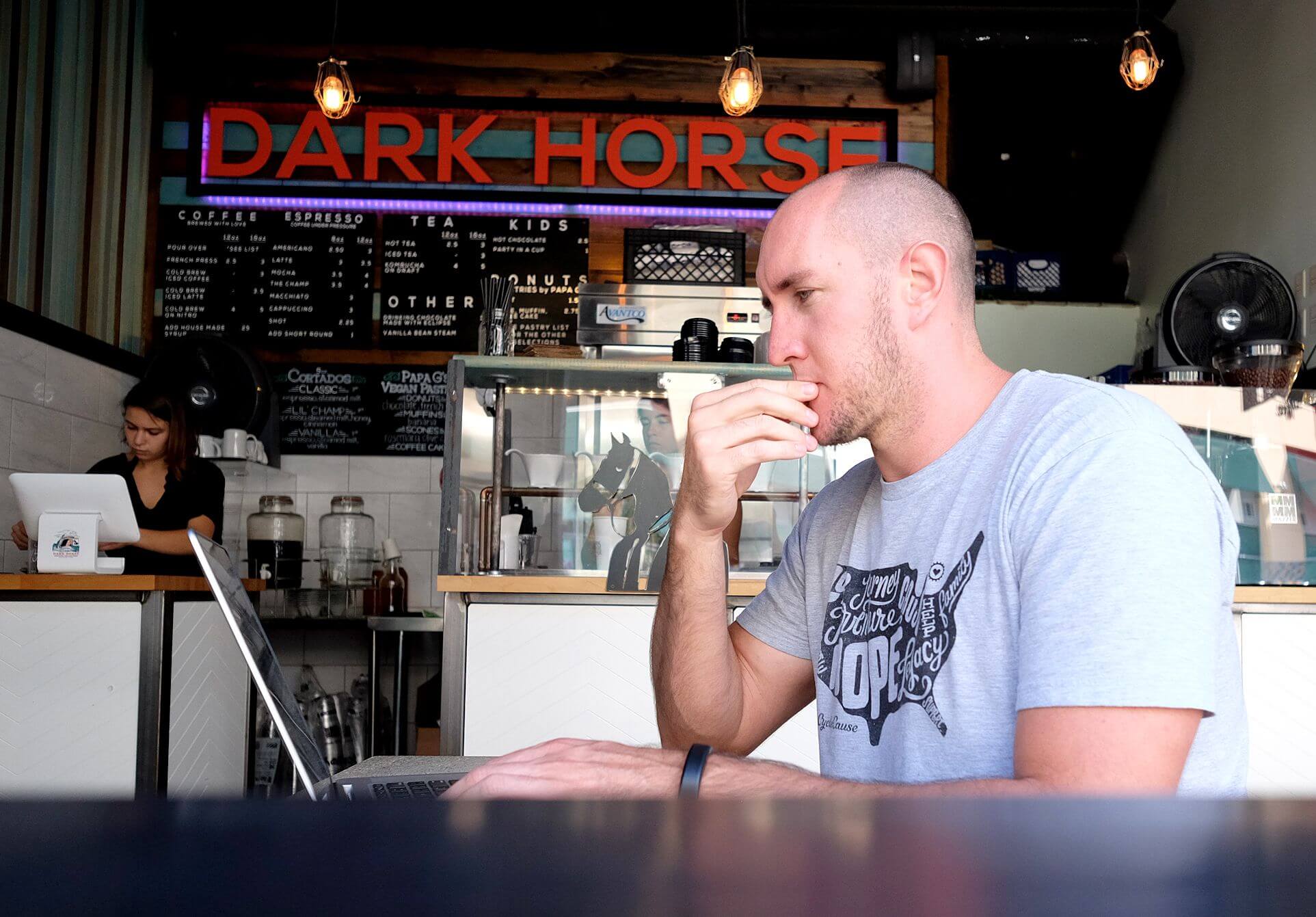 Jason Zook, Dark Horse Coffee San Diego
