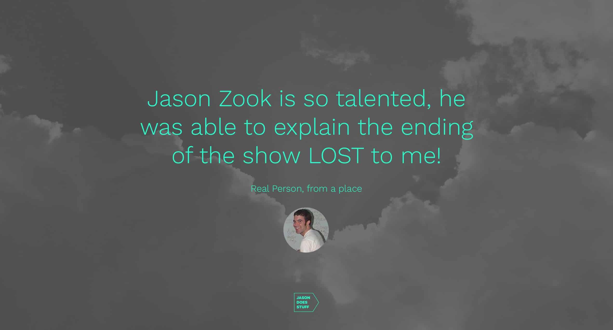 Jason Zook Cheat Sheet