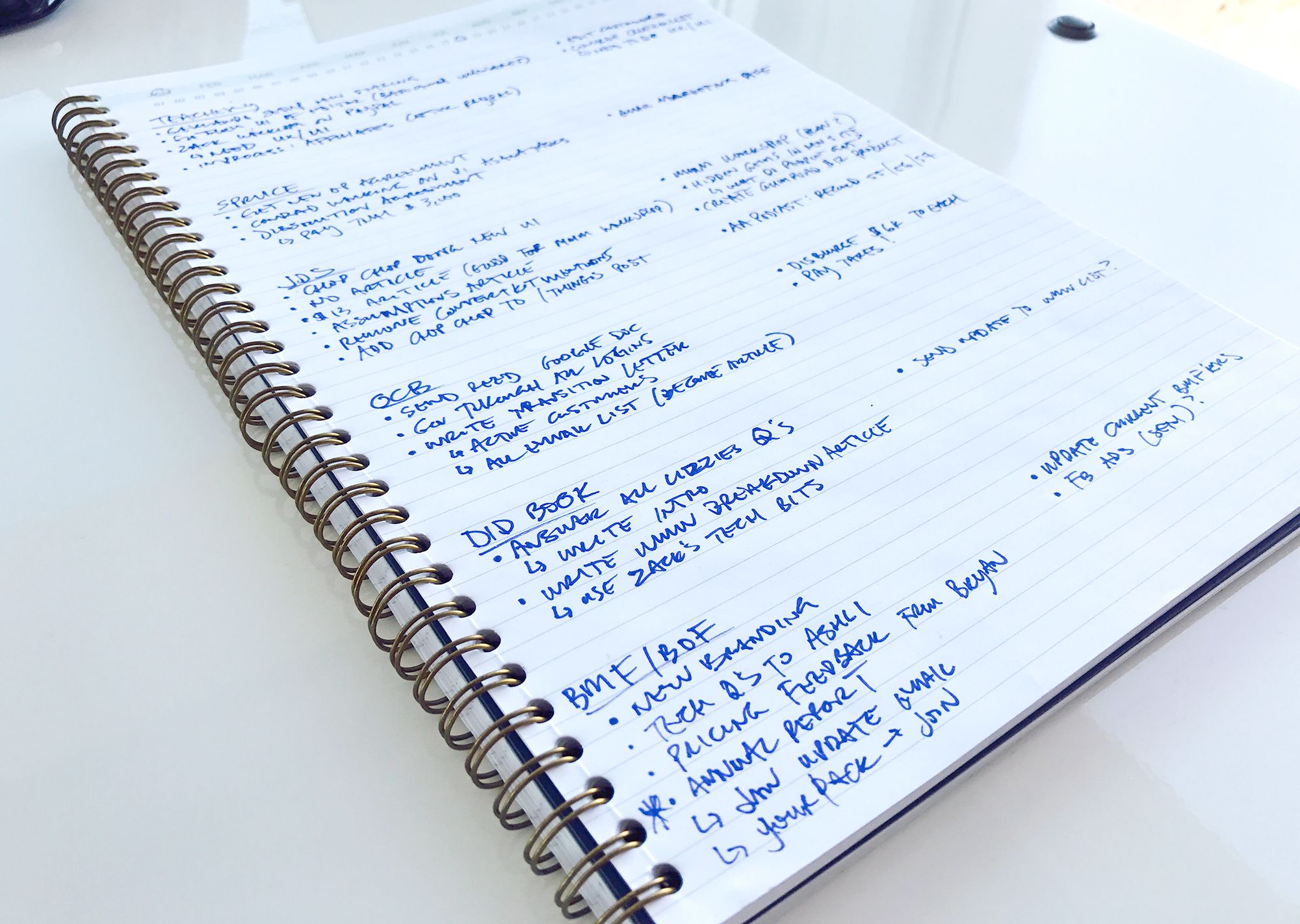 Jason's fancy notebook