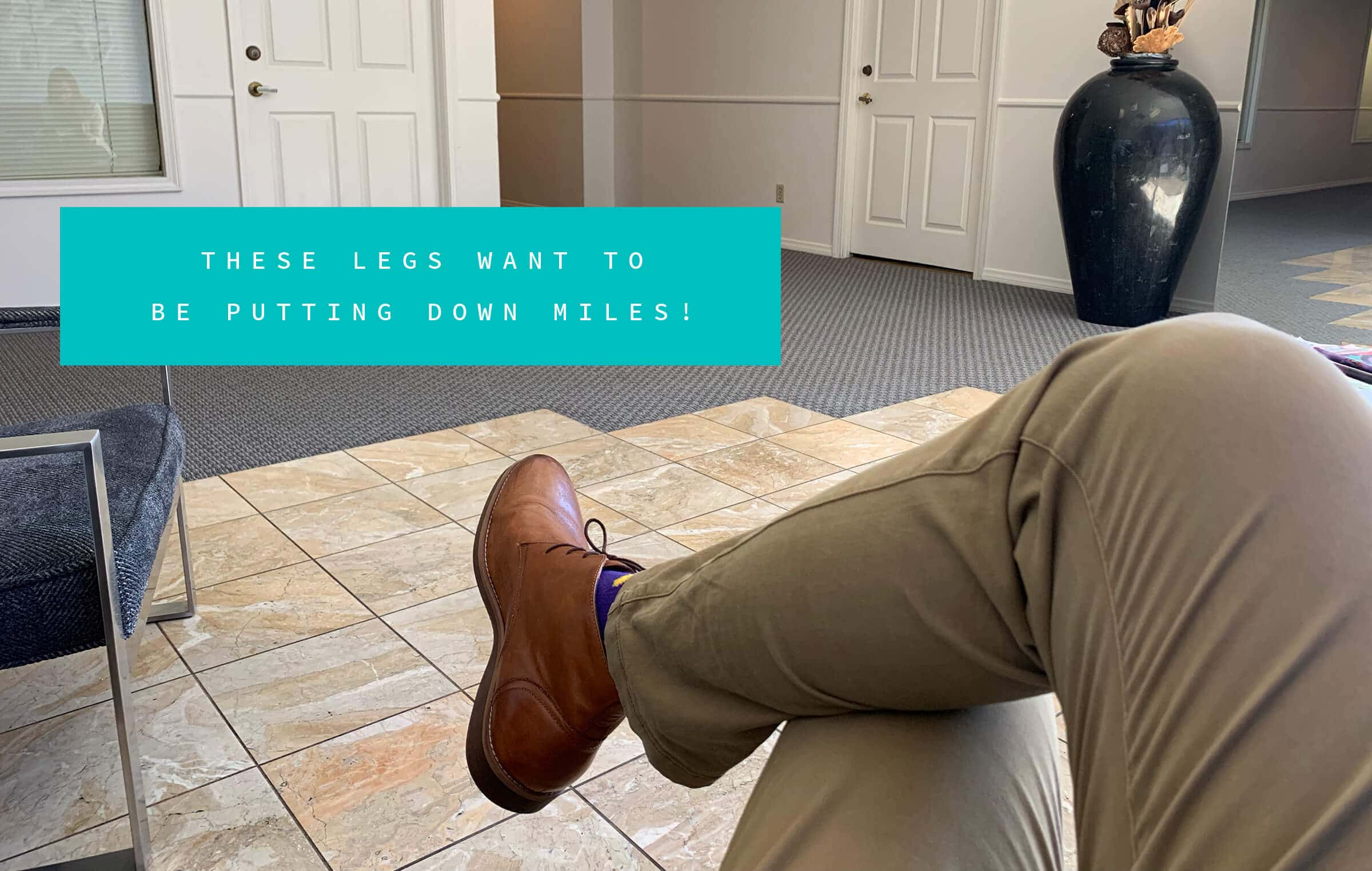 These legs can't be held back!