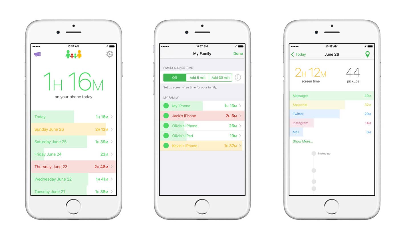Moment time tracking app