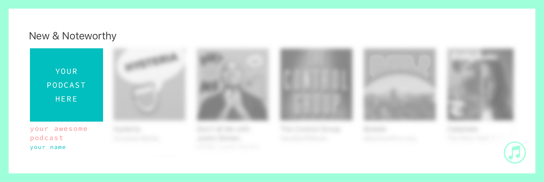 How to get a podcast in New and Noteworthy on Apple Podcasts