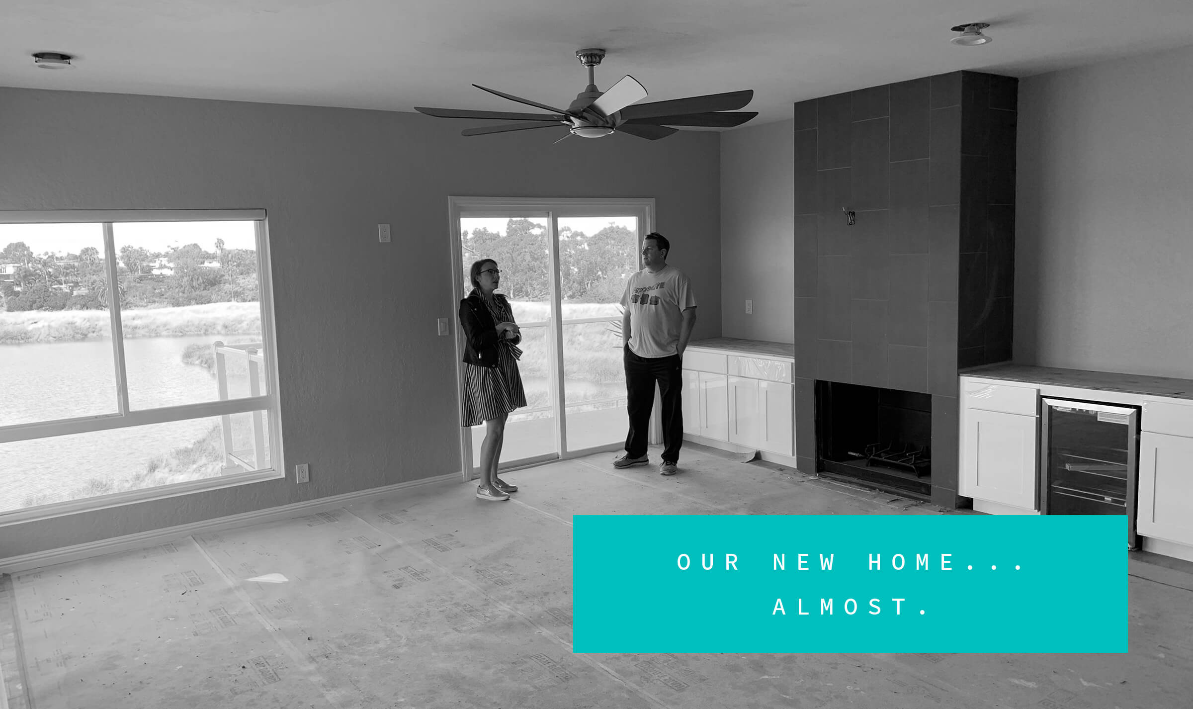 Our new home... almost!