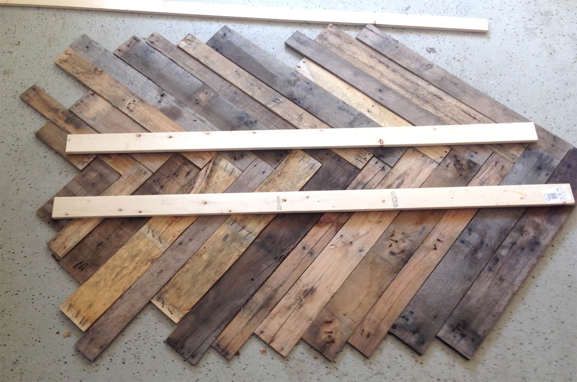 Pallet wood art