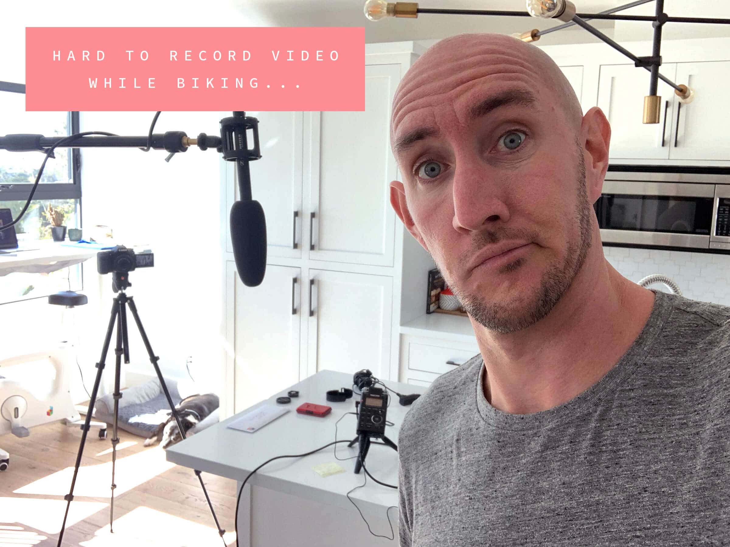 Recorded some videos, not on the bike