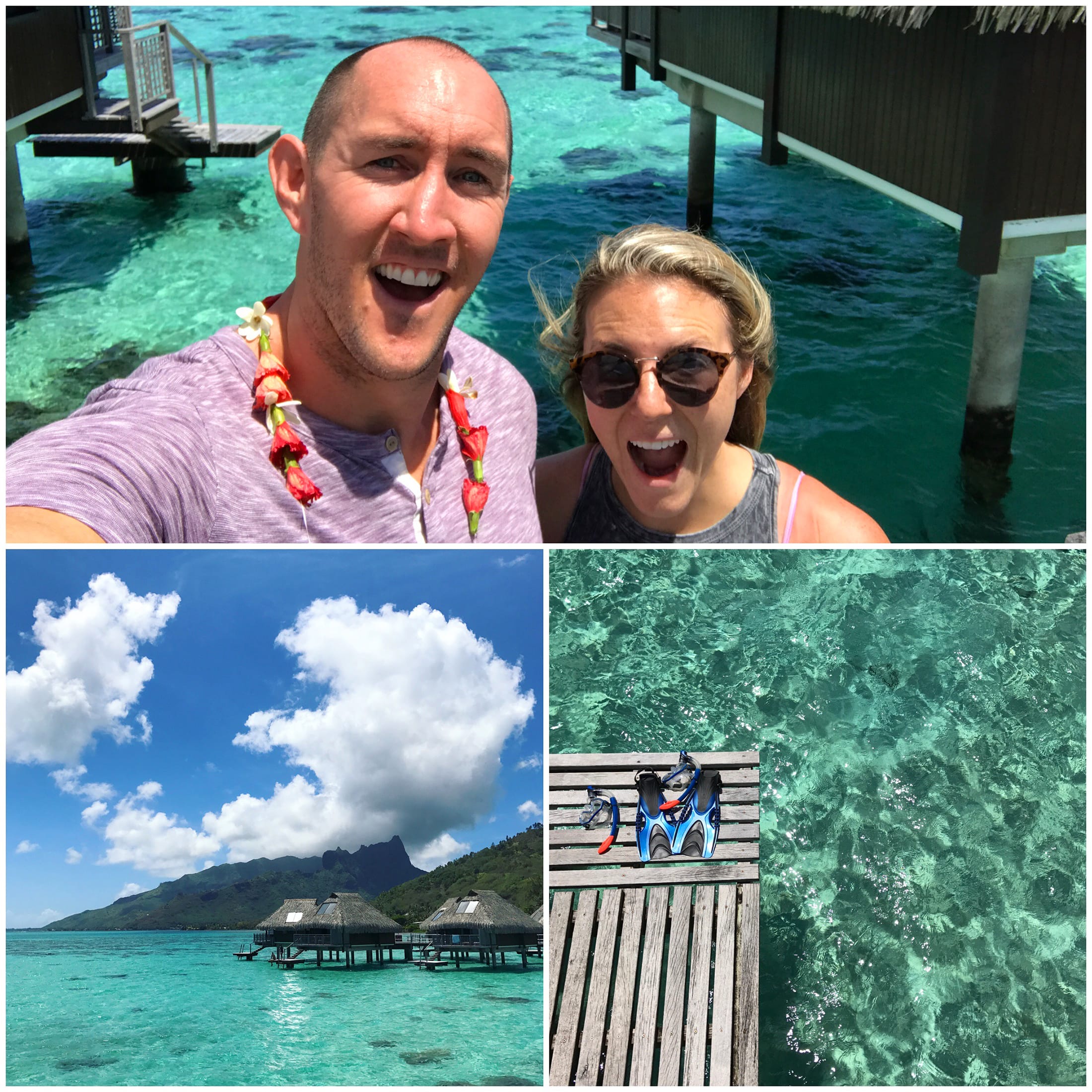 Moorea, Tahiti, Jason and Caroline Zook