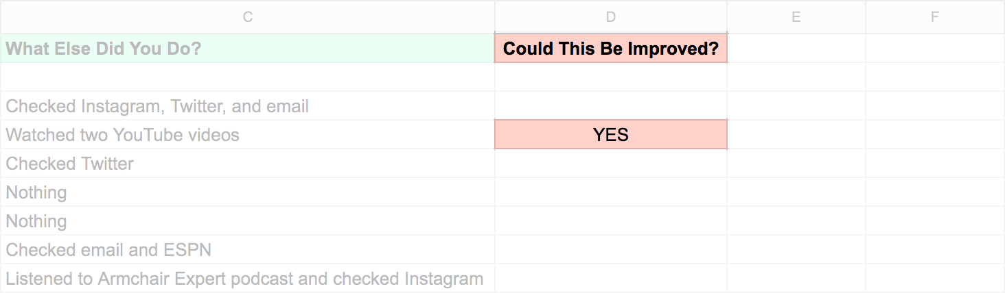 Time Tracking Journal - Could this be imrpoved?