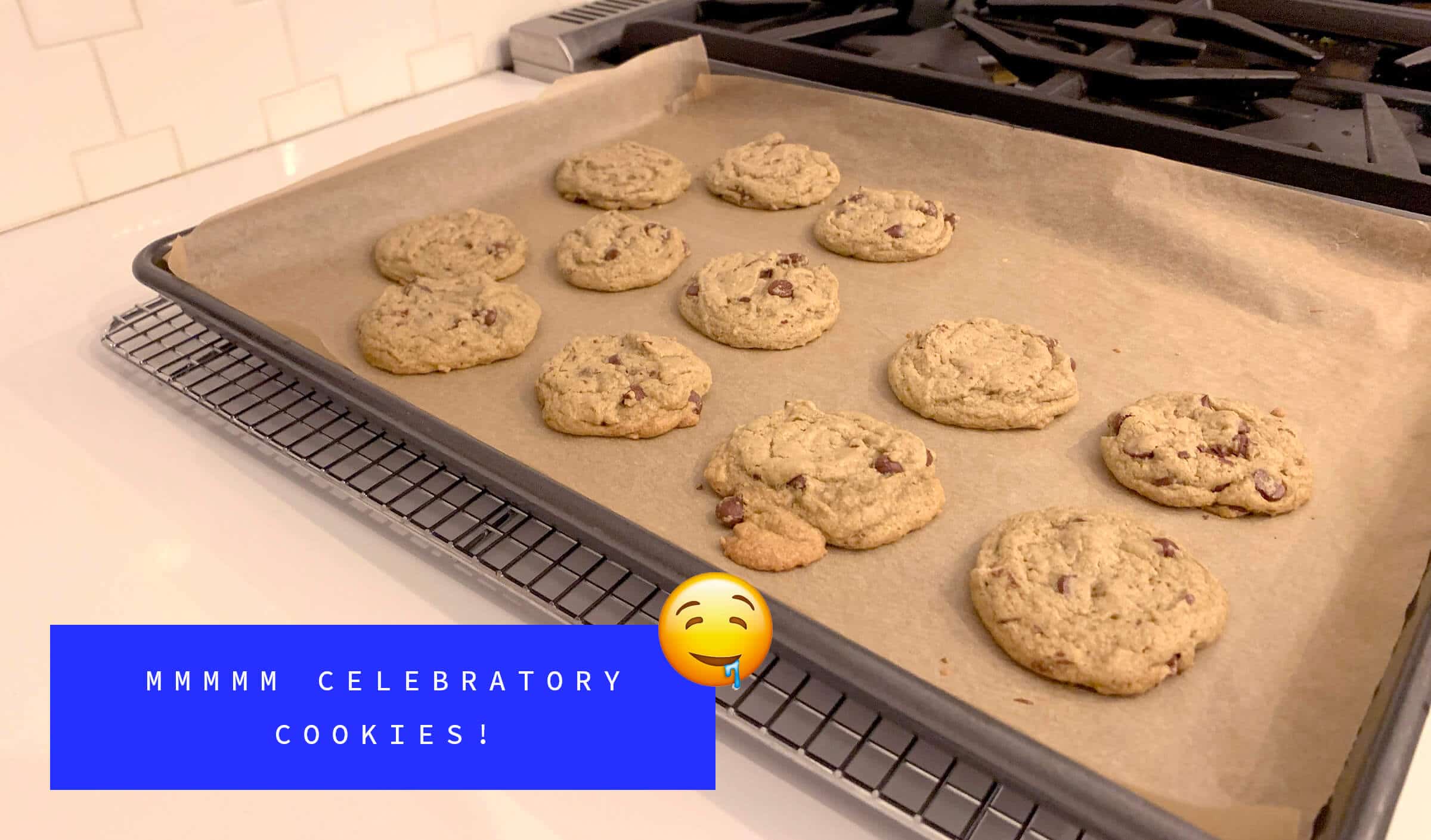 Vegan chocolate chip cookies!