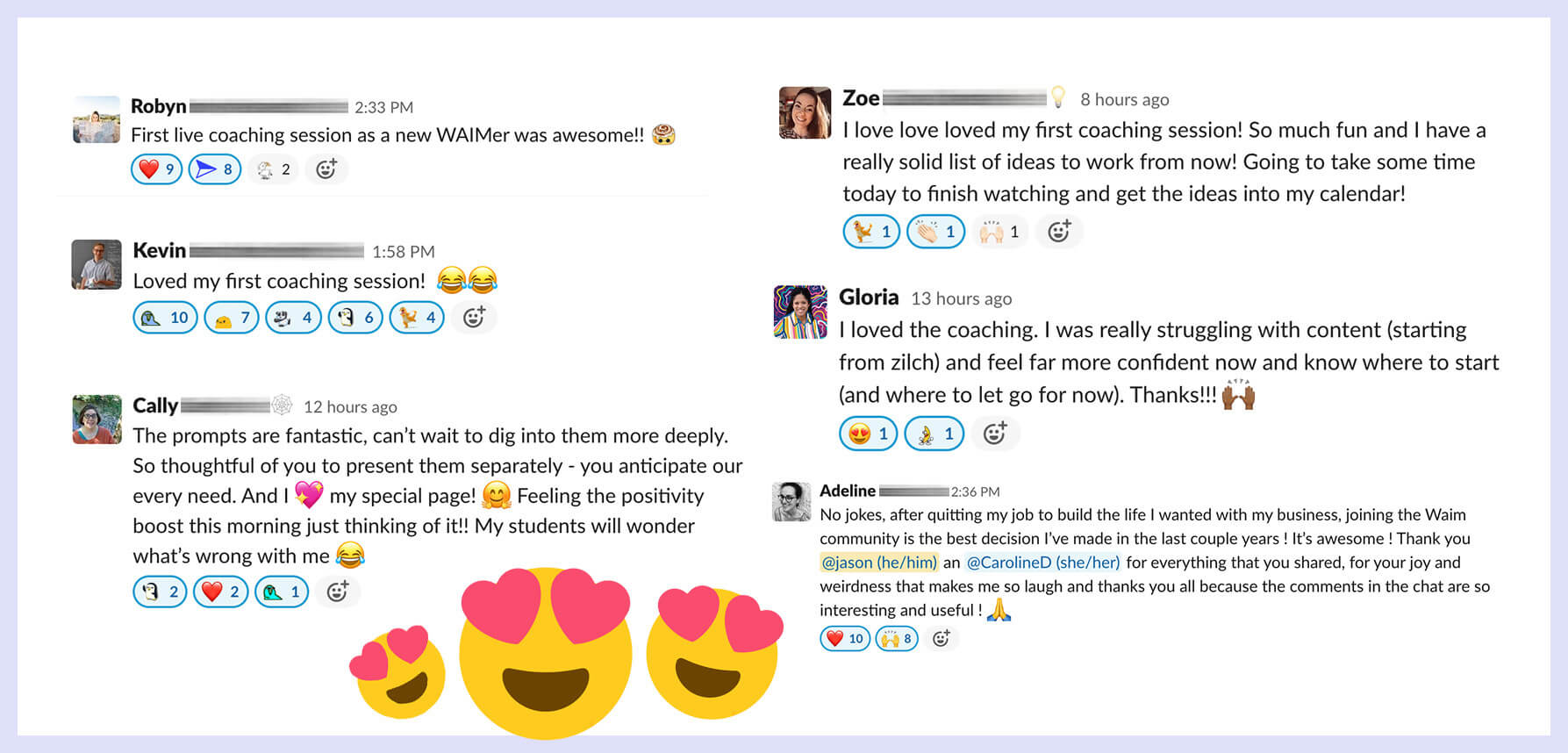 Happy WAIM Customers